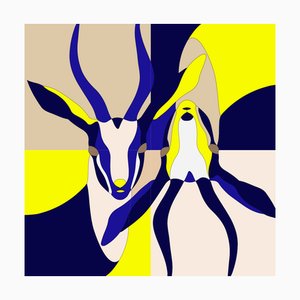 Alto Duo, Duo Dantilopes, Kunstdruck