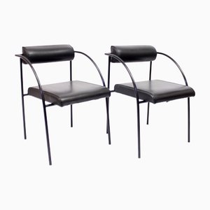 Postmodern Vienna Chairs by Rodney Kinsman for Bieffeplast, 1980s, Set of 2
