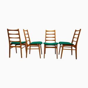 Vintage Scandinavian Style Chairs, Set of 4