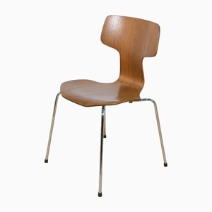 Modell 3103 Esszimmerstuhl von Arne Jacobsen für Fritz Hansen, 1970er