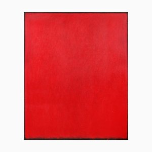 Rolf Hans, Pintura grande monocromática en rojo