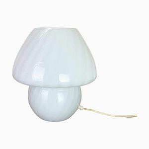 Lámpara de mesa hongo de cristal de Murano de Vetri Murano, Italy, años 70