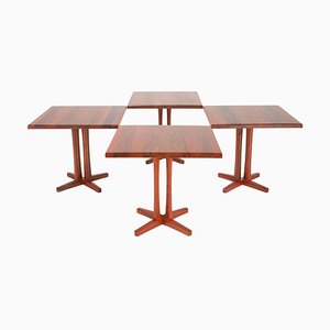 PD 70 Dining Tables in Rosewood, Set of 3