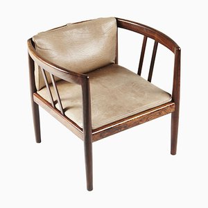 Handy Chair in Rosewood by I. Wikkelso, 1960s