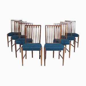 Danish Dining Chairs in Rosewood, 1950, Set of 8