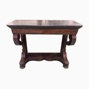 Vintage Console Table in Mahogany