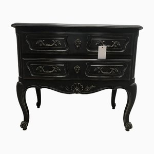 Baroque Chest of Drawer in Black