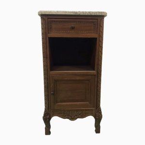 Vintage Bedside Table in Mahogany