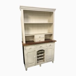 White Cupboard in Solid Pine