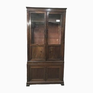 Louis Philippe Style Bookcase in Mahogany
