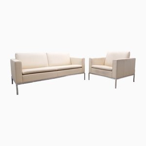 DS 4 Sofa and Armchair from De Sede, Set of 2