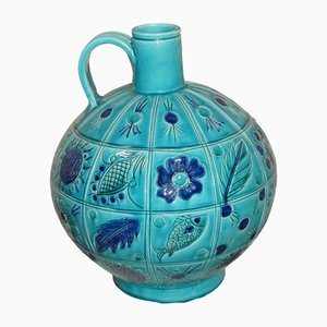 Large Vintage Ball Vase in Ceramic, 1960s