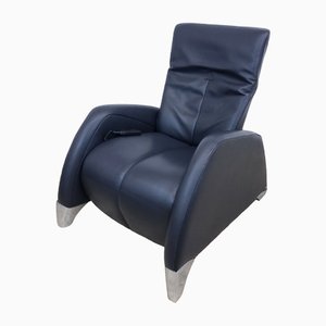 Black #0002 Electrical Lounge Chair from De Sede