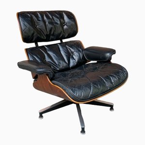 Vintage Brazilian Rosewood 670 Lounge Chair by Charles & Ray Eames for Herman Miller, 1960s