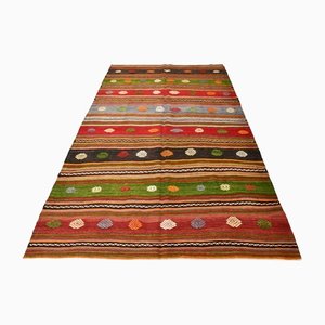 Tapis Kilim Minimaliste à Rayures, Turquie, 1964