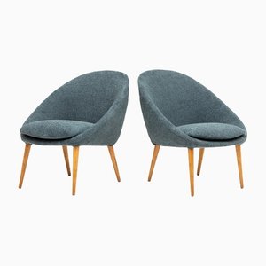 Poltrone Mid-Century, Italia, set di 2