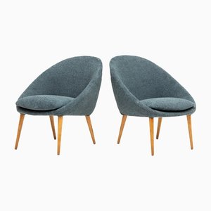Set of Mid-Century Armchairs, Italy
