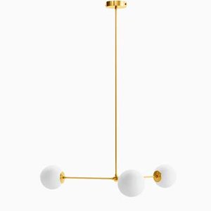 Lampada da soffitto Eole I piccola di Nicolas Brevers per Gobolights