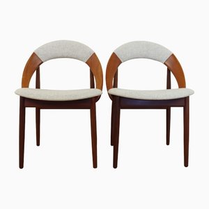 Dining Chairs attributed to Arne Hovmand Olsen, 1950s, Set of 2