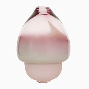 Vase Medium Rose Creme Vulcano par Alissa Volchkova