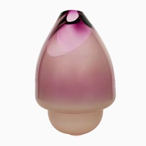 Medium Violet Beige Vulcano Vase by Alissa Volchkova