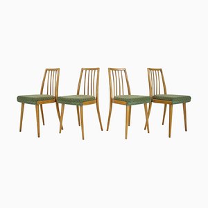 Dining Chairs by Ton, Czechoslovakia, 1970s, Set of 4