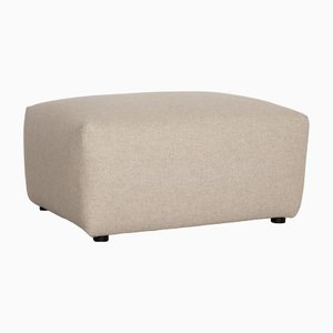 Pouf in tessuto beige di MYCS