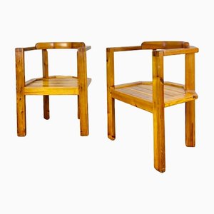 Wood Dining Table Chairs, Set of 2