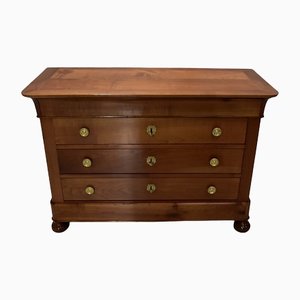 Solid Blonde Cherry Chest of Drawers, Early 19th Century