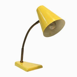 Yellow Desk Lamp from Zaosc Poland, 1970s
