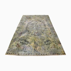Vintage Colorful Faded Rug