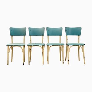Dining Chairs by Ton, 1960s, Set of 4
