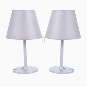 Melampo Table Lamps by Adrien Gardère for Artemide, 1972, Set of 2