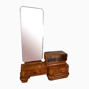 Briarwood Dressing Table with Swivel Mirror, 1950s
