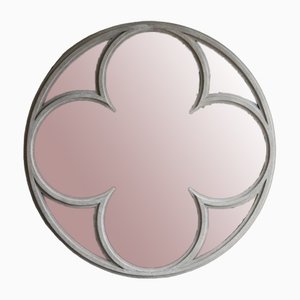 Grand Miroir Rond Quatrefoil