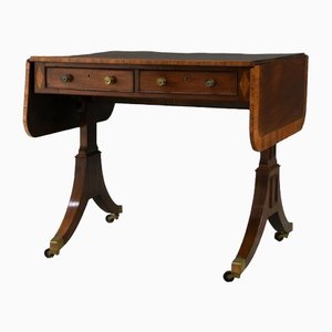 19th Century Mahogany Veneer Sofa Table