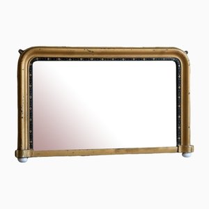 Antiker Spiegel mit vergoldetem Rahmen