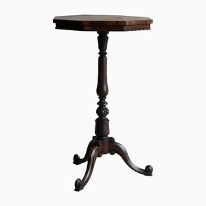 Table d'Appoint Victorienne en Palissandre