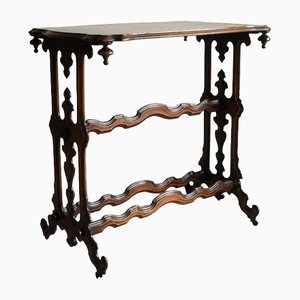 19th Century Walnut Veneer Occasional Table