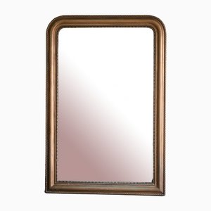 Specchio grande vittoriano dorato