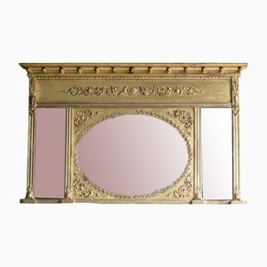 Early 19th Century Gilt Overmantle Mirror