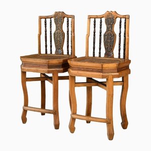Chinese Side Chairs, Set of 2