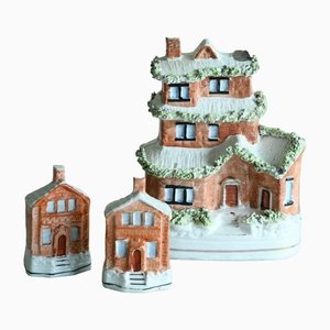 House Spardosen von Staffordshire, 3er Set