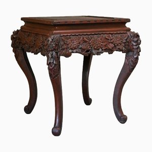 20th Century Carved Occasional Table