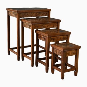 Chinese Nesting Tables, Set of 4