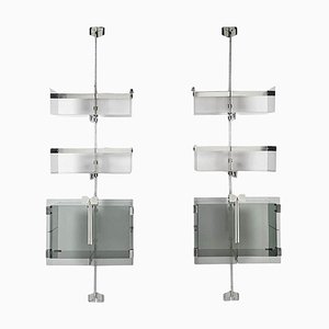 Proposal P700 Wall Shelves by Vittorio Introini for Saporiti, Italy, 1969, Set of 2