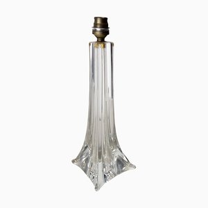 Glass Table Lamp, French, 1960 Saint Louis