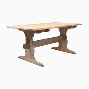 Northern Swedish Genuine Country Dining Trestle Table