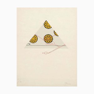 Joan Brossa, Visual Poem, 1980er, Lithographie