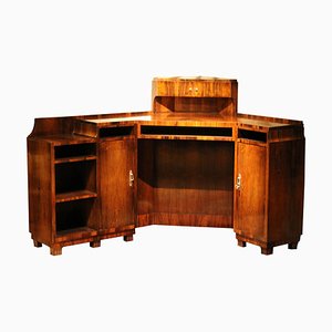 Art Deco Furnier Schreibtisch oder Frisiertisch, 1920er